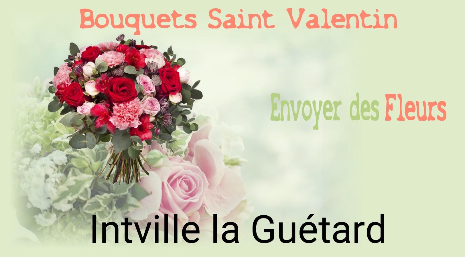 Roses de Saint-Valentin livrées à Intville-la-Guétard
